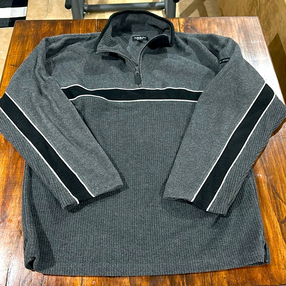 Aldolfo Sport Fleece Sweater Half Zip Men's Large 🤩